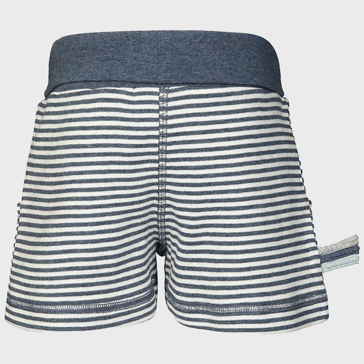 OrganicEra Bio-Baby-Shorts, Indigo gestreift