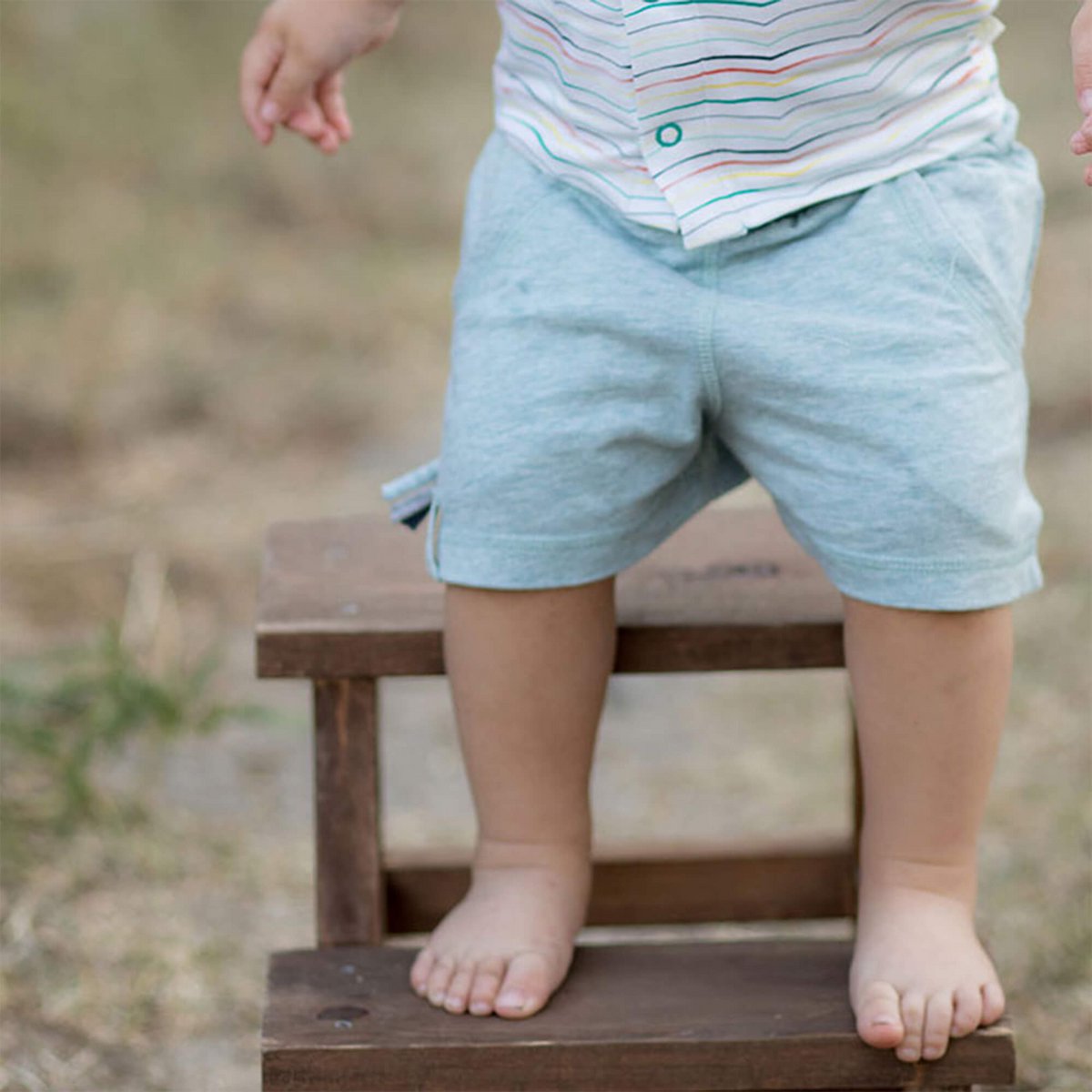 OrganicEra Bio-Baby-Shorts Aqua