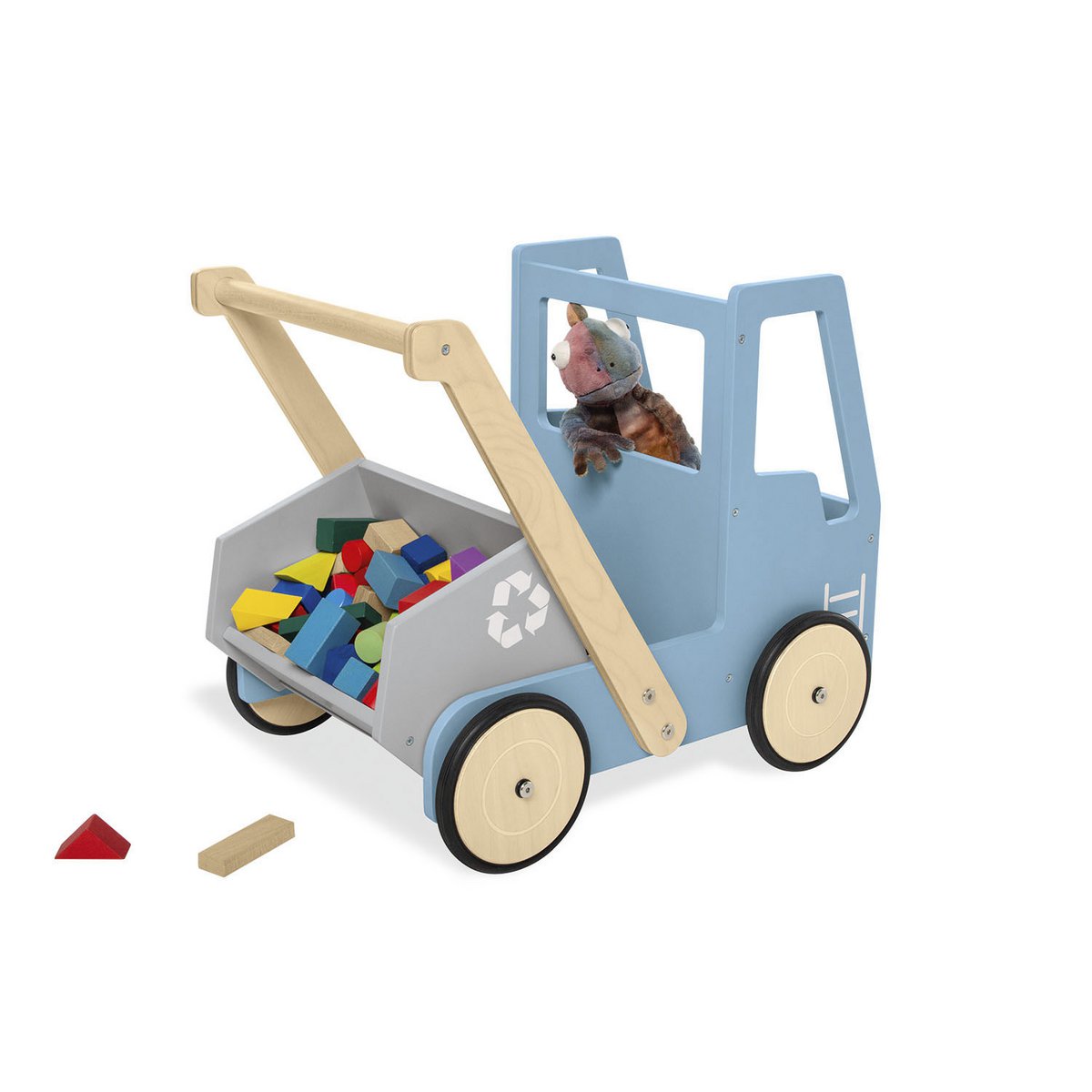 Lauflernwagen Kipplaster 'Fred' – Spielfreude mit Funktion