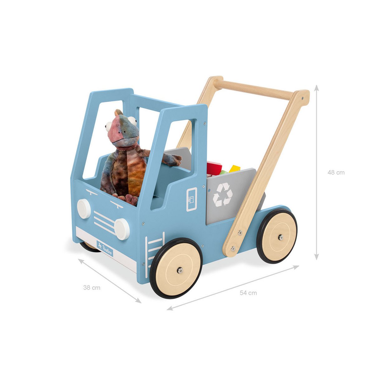 Lauflernwagen Kipplaster 'Fred' – Spielfreude mit Funktion