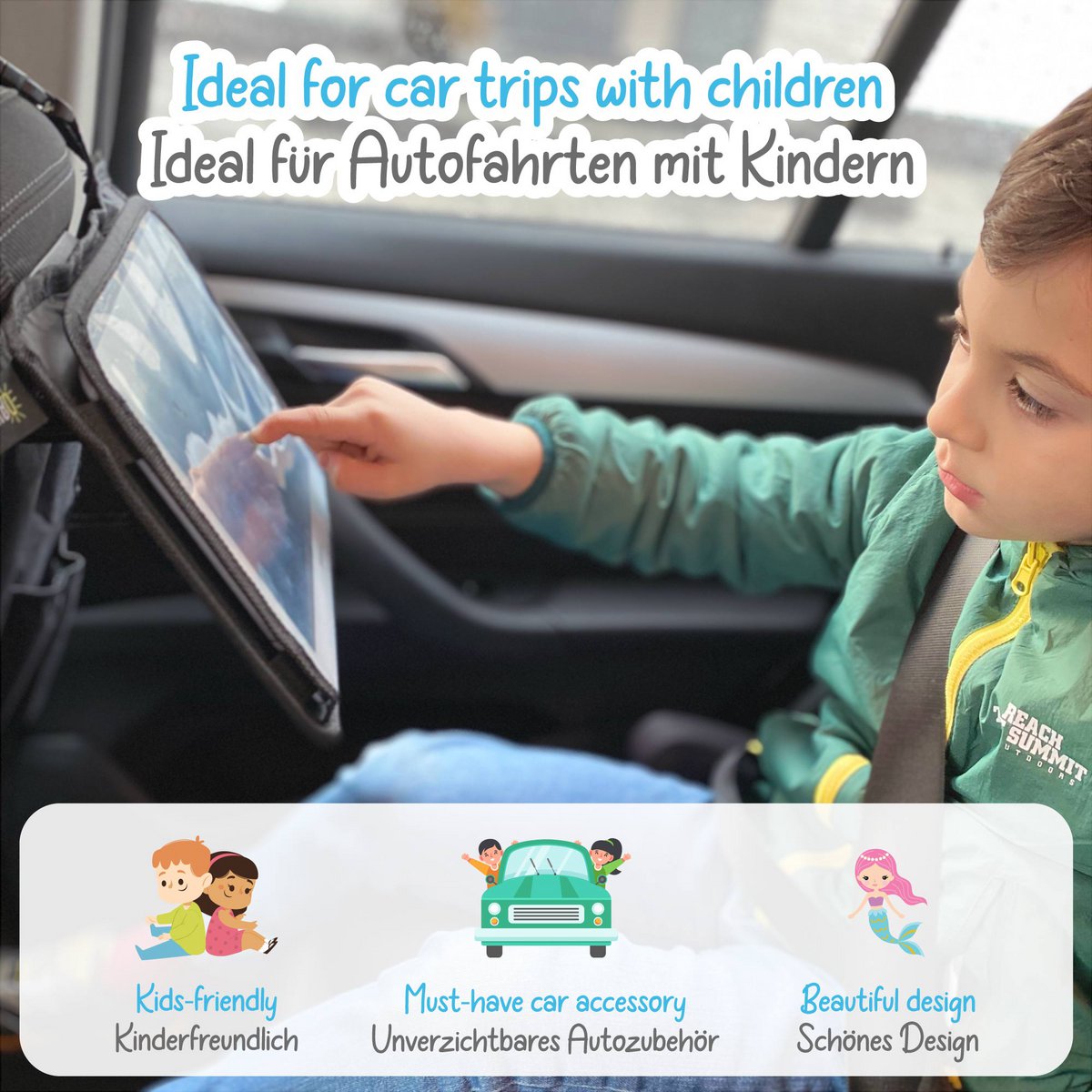 Auto Rücksitz Organizer Meerjungfrau