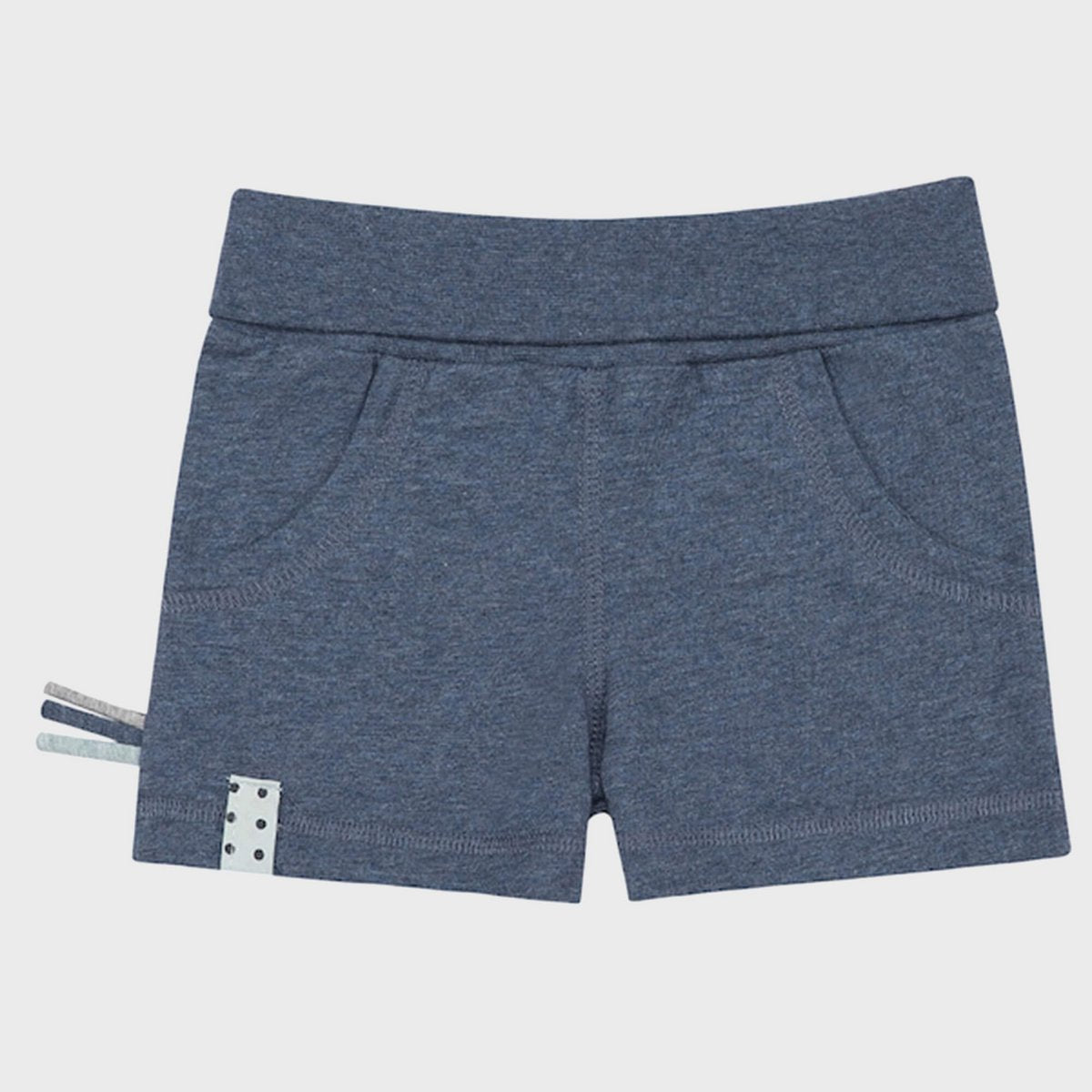 Bio-Baby-Shorts Indigo | Bequeme Sommerhose aus GOTS-Baumwolle