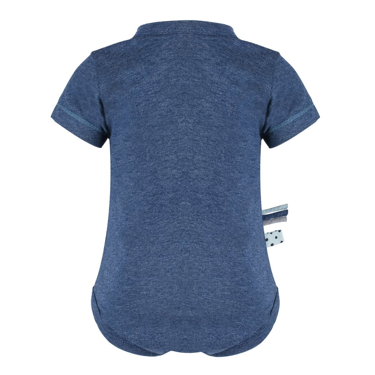 Bio-Kimono-Body für Babys in Indigo | OrganicEra