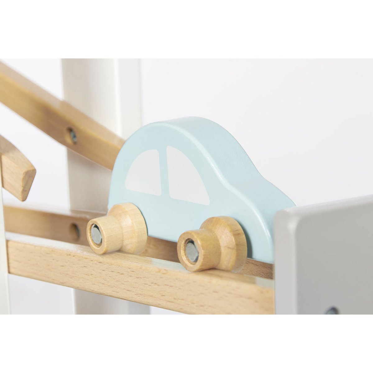 Kugelbahn aus Holz 'Kuno' | Mit Rollenspiel-Zubehör & Holzkugeln Ø 45 mm