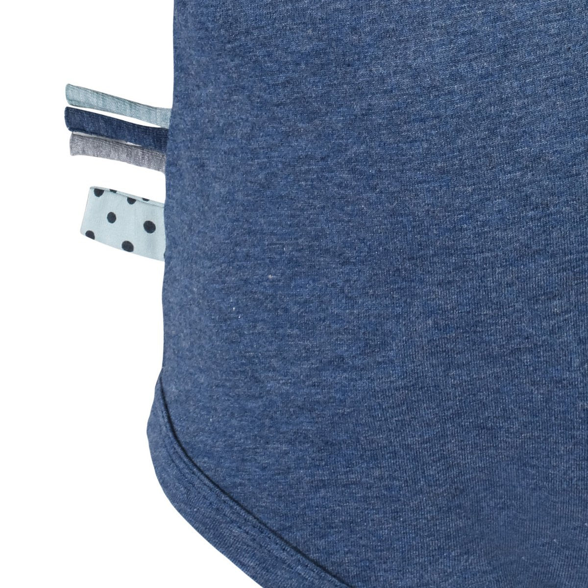Bio-Kimono-Body für Babys in Indigo | OrganicEra