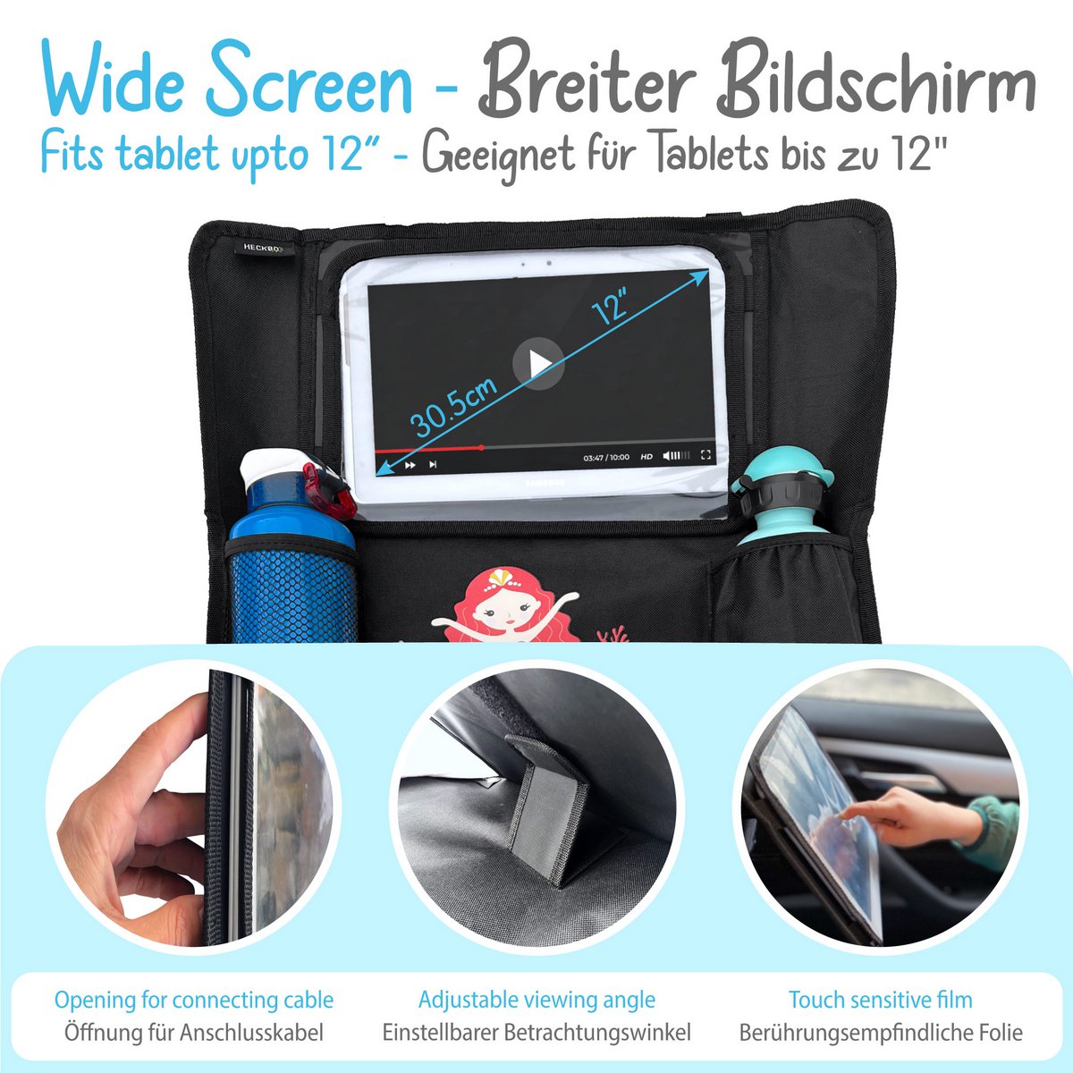 Auto Rücksitz Organizer Meerjungfrau