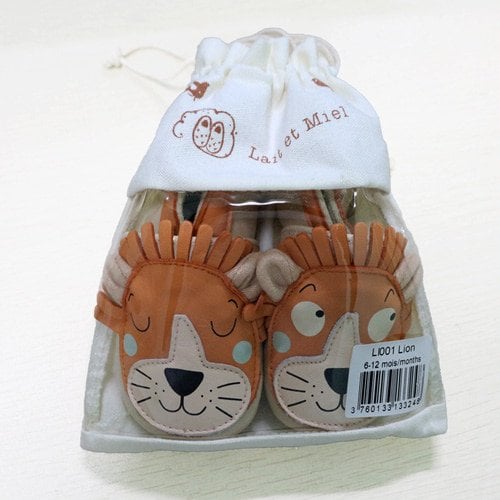 Babyhausschuhe "Lionceau" aus Leder – Wild & wunderbar weich