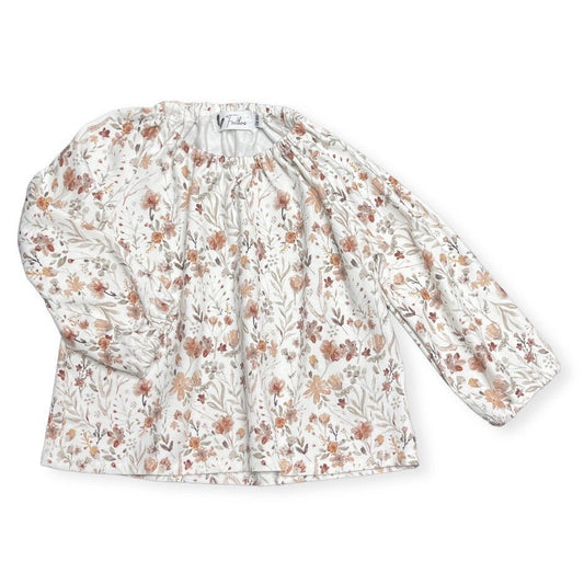 Tunika mit Blumenmuster für Babys | GOTS-zertifiziert | Wasserblume