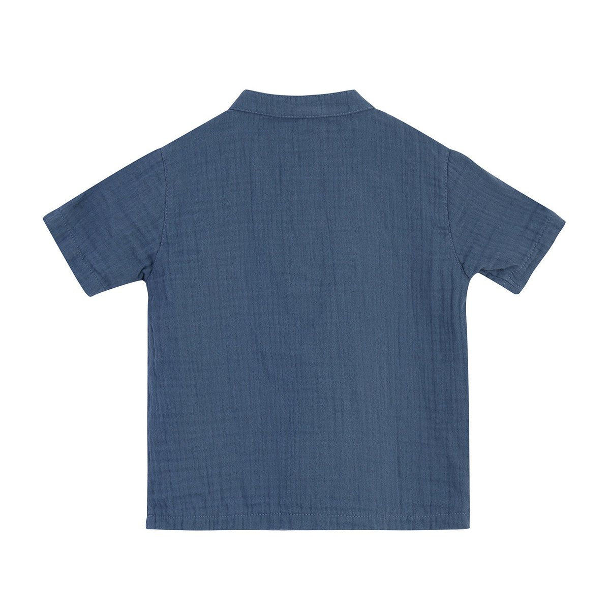 OrganicEra organic muslin shirt, indigo