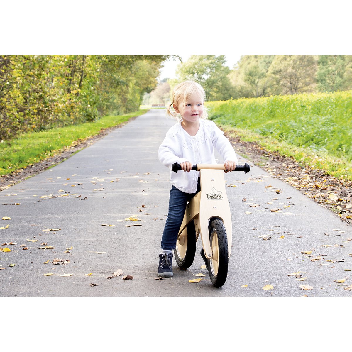 Laufrad 'Lino' aus Holz mit Chopper-Funktion