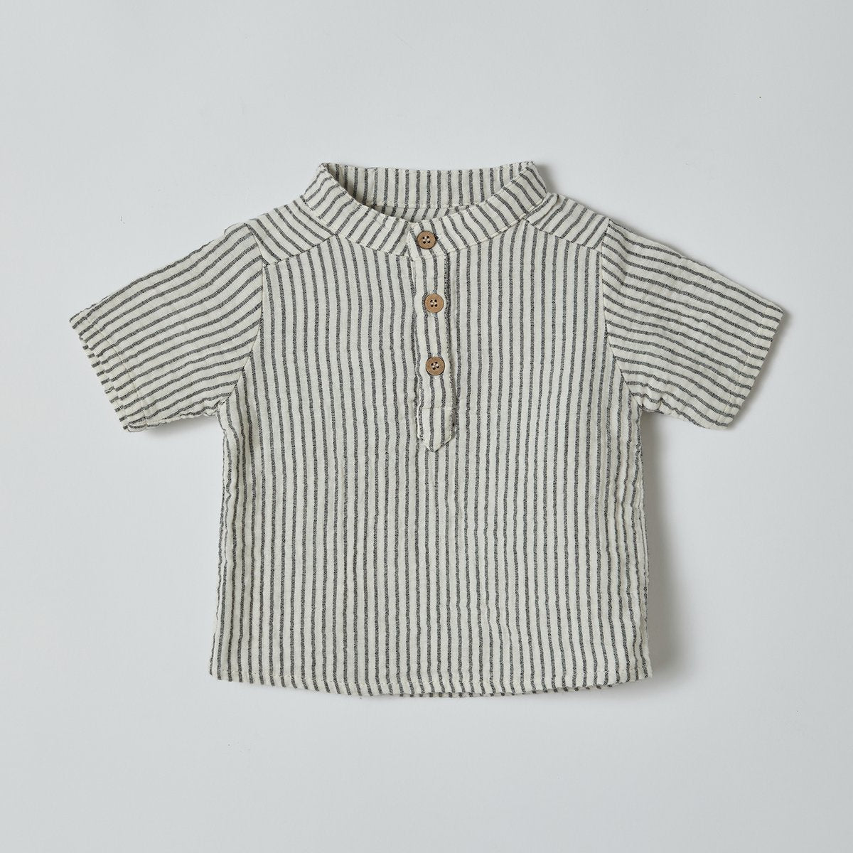 OrganicEra organic muslin shirt, gray