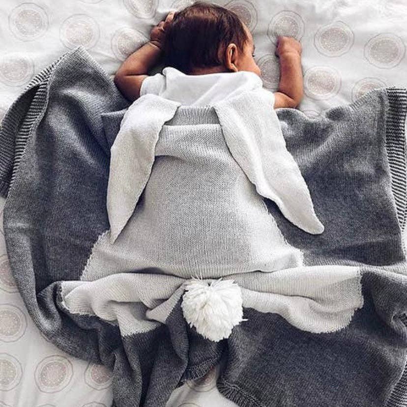 Annie & Charles® Hasen Baby Kuscheldecke