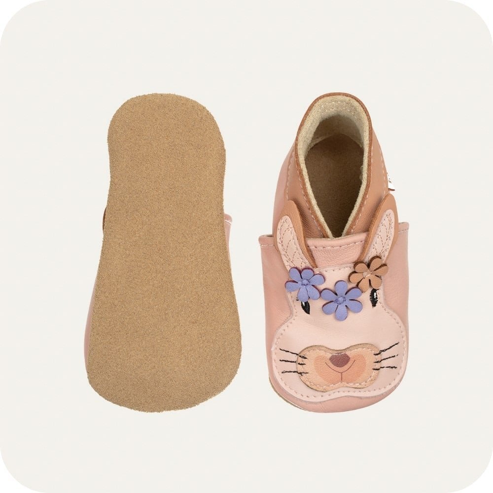 Baby-Lauflernschuhe Häschenzauber – Weiches Wildleder für kleine Entdecker