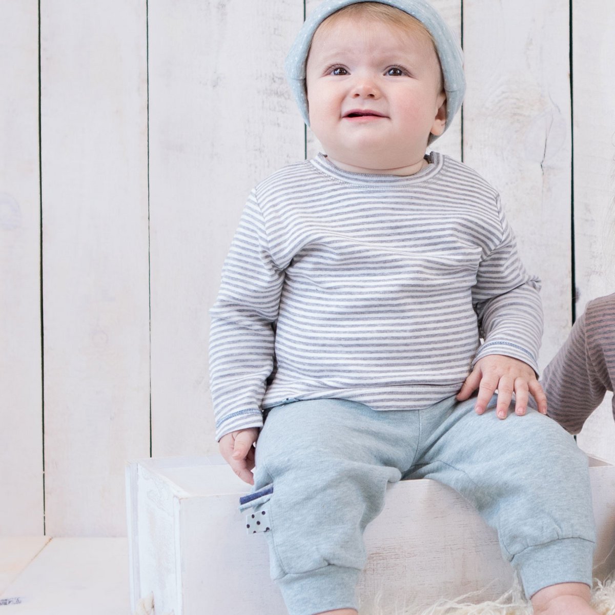 OrganicEra Organic Baby Sweatpants, Aqua