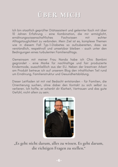 Leitfaden: Typ-1-Diabetes im Familienalltag meistern