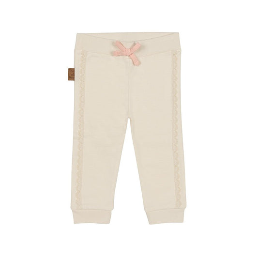 Dschungel-Spitzenhose aus Baumwolle | Frogs and Dogs | Cremefarben