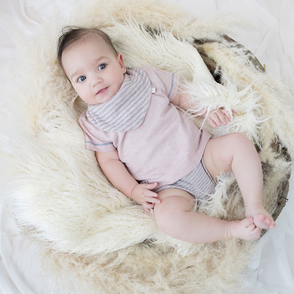 OrganicEra Bio-Baby-Lätzchen, Aqua