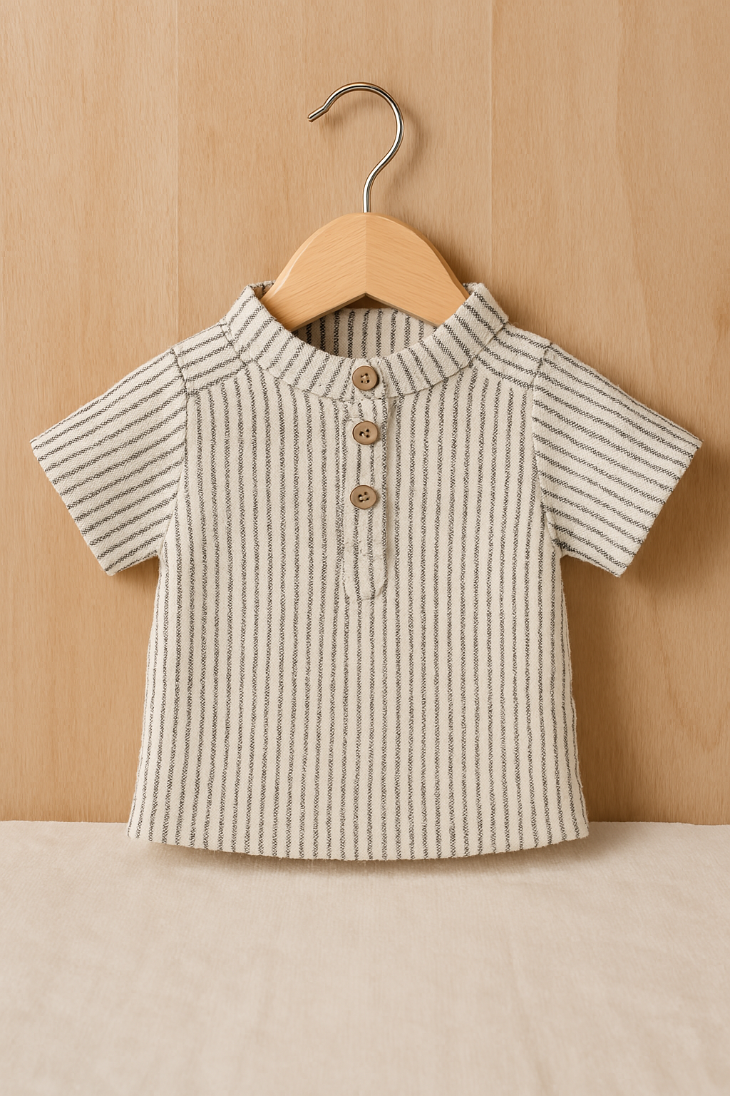 OrganicEra organic muslin shirt, gray