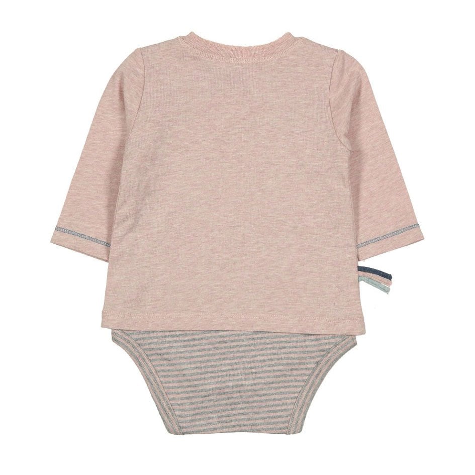 OrganicEra Baby T-Shirt Body Rosé – Komfort trifft Stil in Bio-Qualität