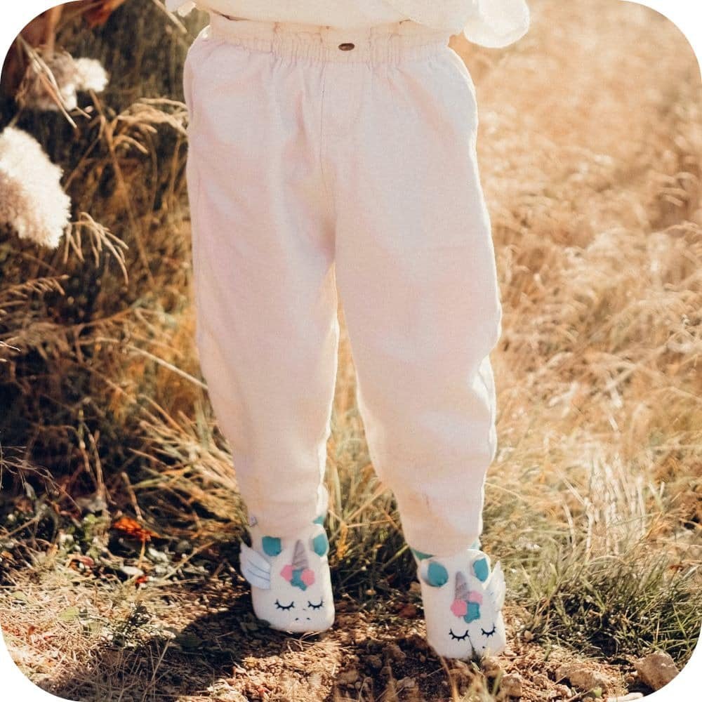 Lauflernschuhe „Einhorn“ – Magische Wildlederschuhe für kleine Träumer