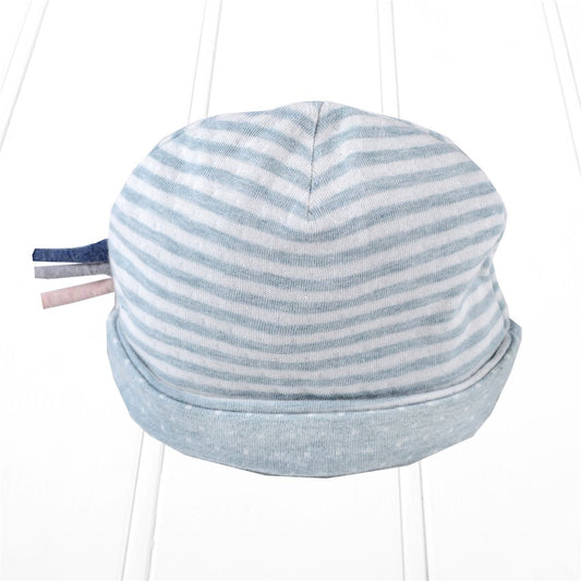 OrganicEra Bio-Babymütze, Aqua