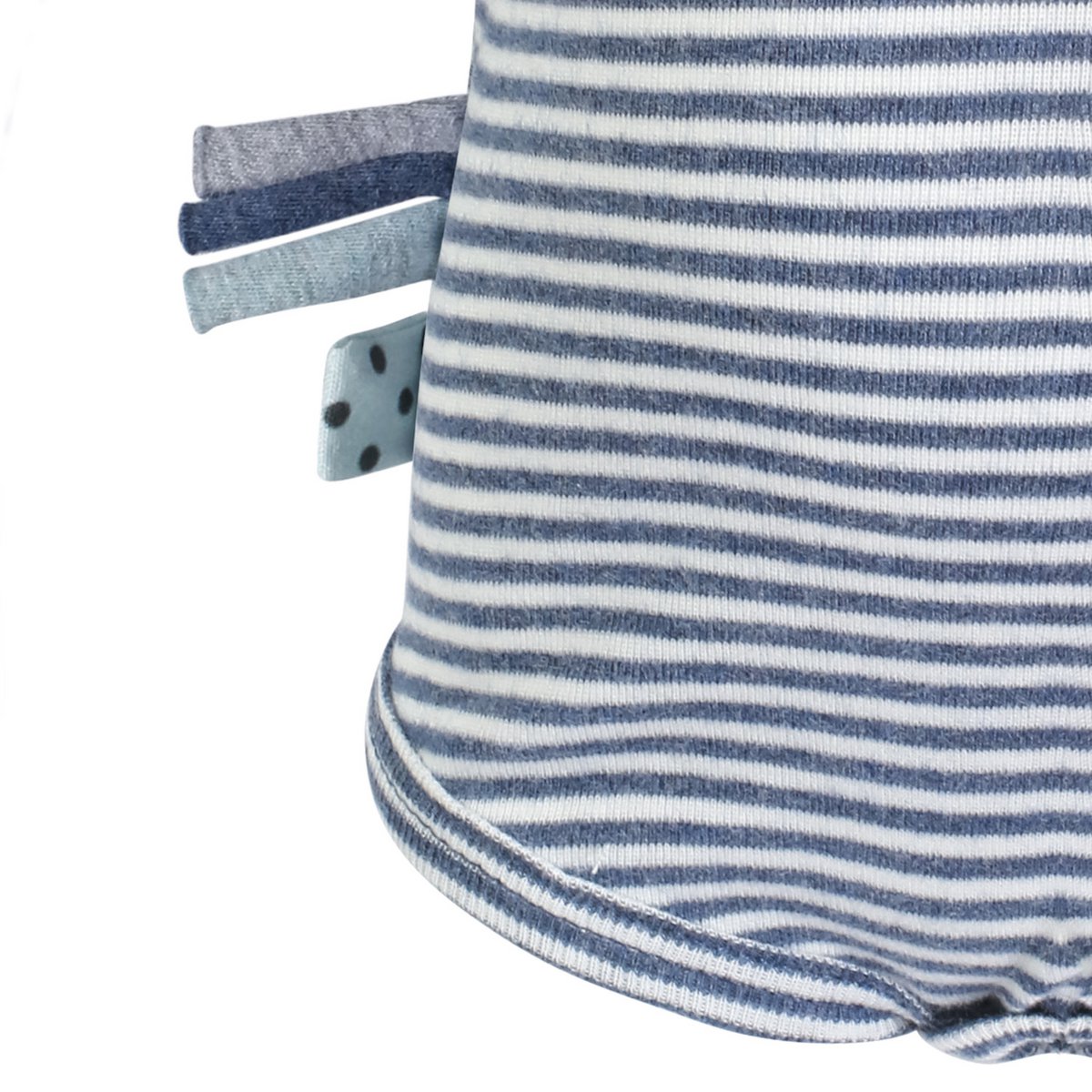 OrganicEra Baby Langarmbody Indigo gestreift | Bio-Baumwolle & GOTS-zertifiziert