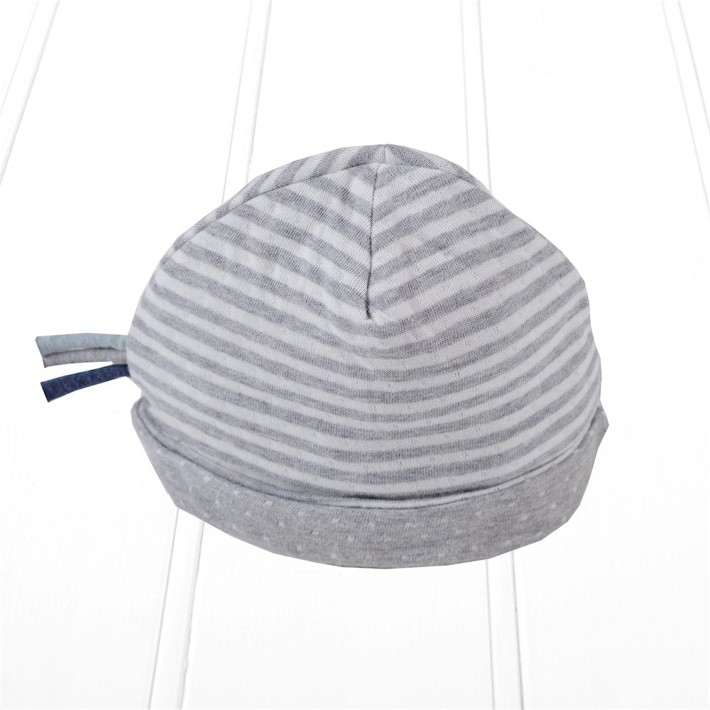 OrganicEra Bio-Babymütze, Grau