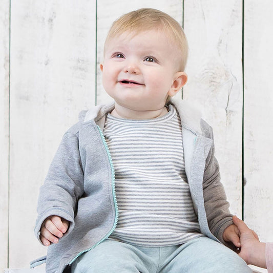 OrganicEra Bio-Baby-Kapuzenjacke – Stilvoll, nachhaltig, gemütlich