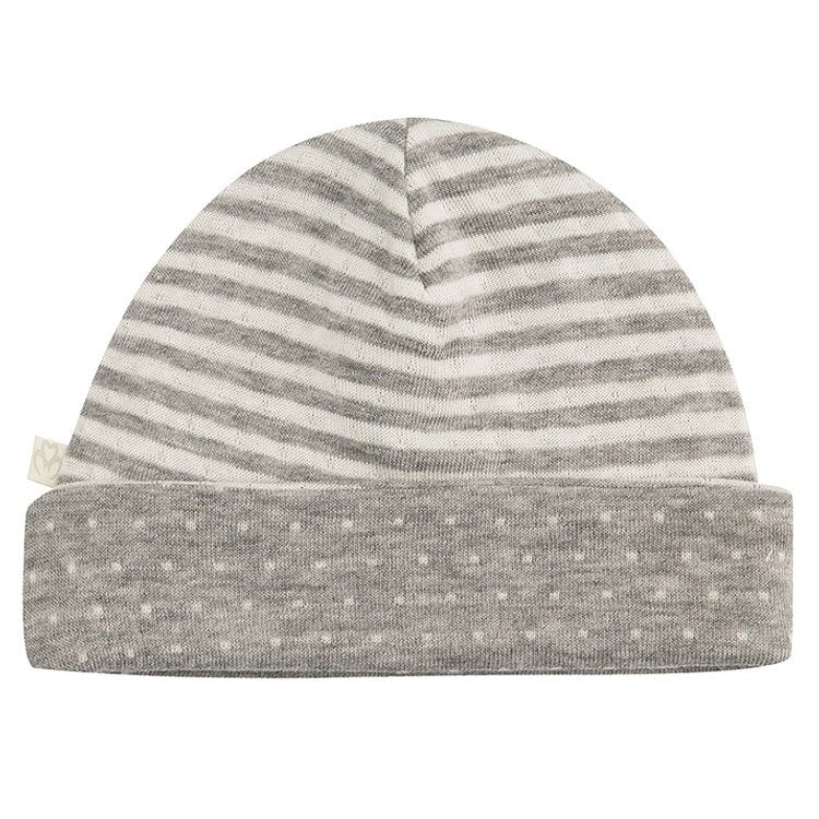 OrganicEra Bio-Babymütze, Grau