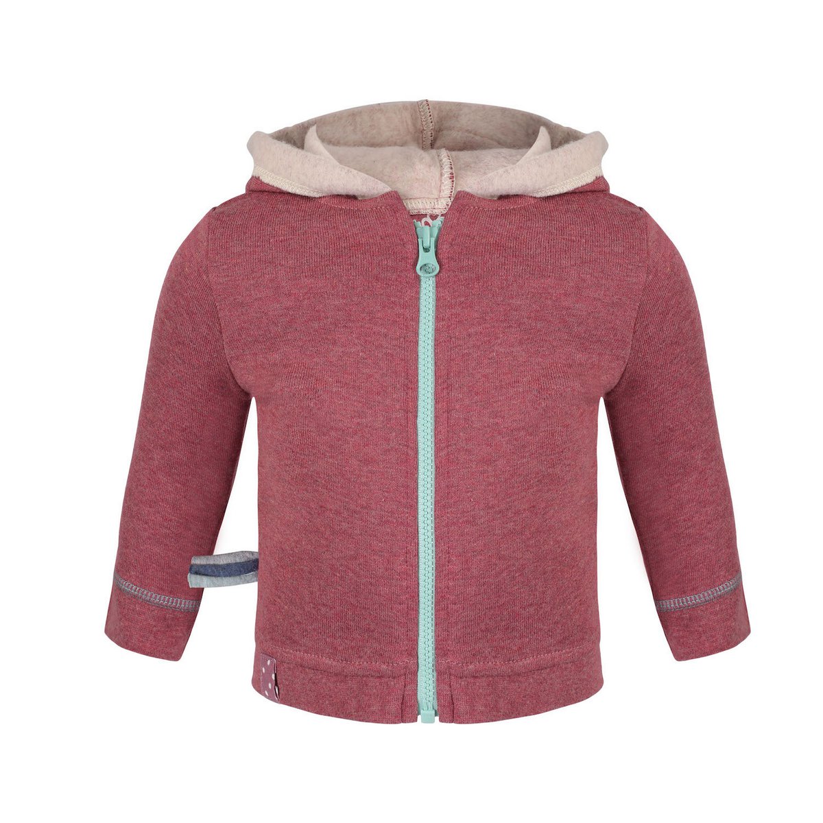 OrganicEra Organic Baby Hoodie, Bordeaux – Stylish, cozy and sustainable