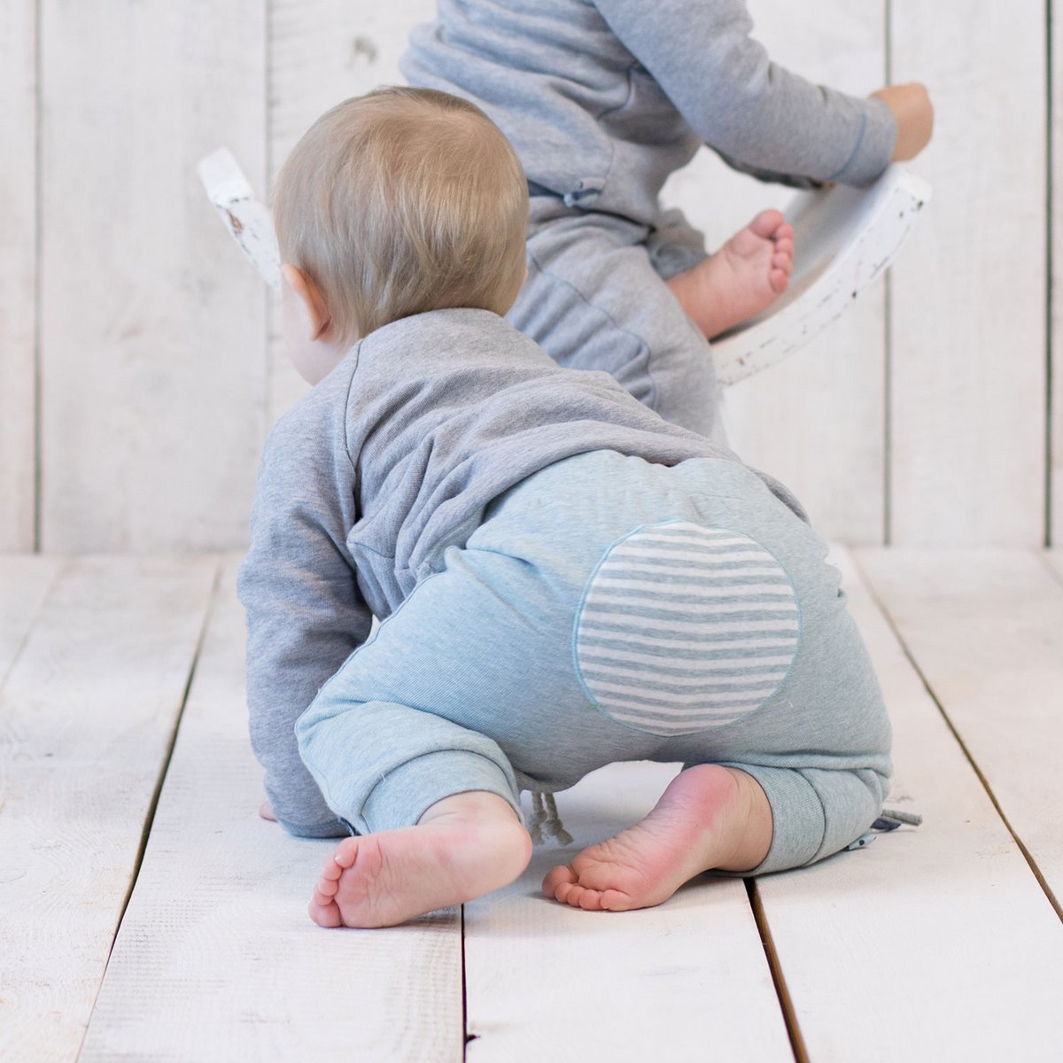 OrganicEra Organic Baby Sweatpants, Aqua